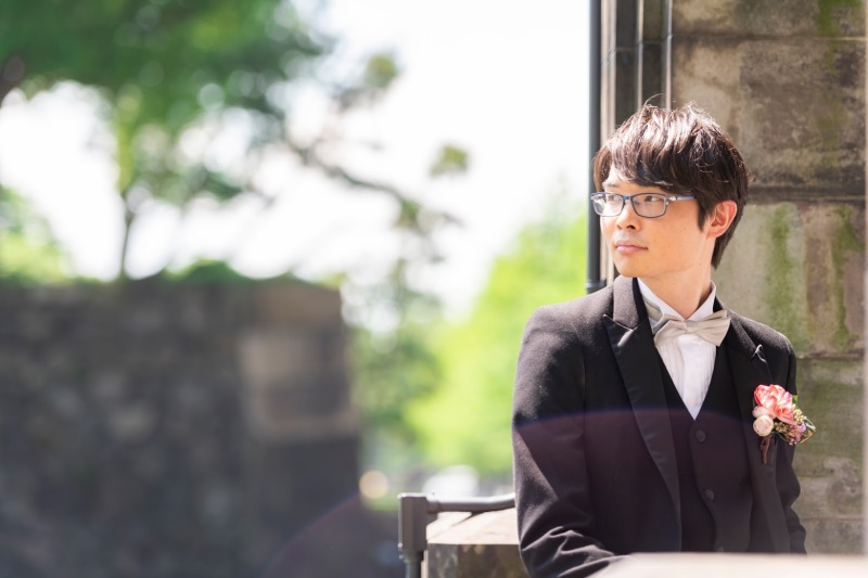ご新郎様ソロショット☆