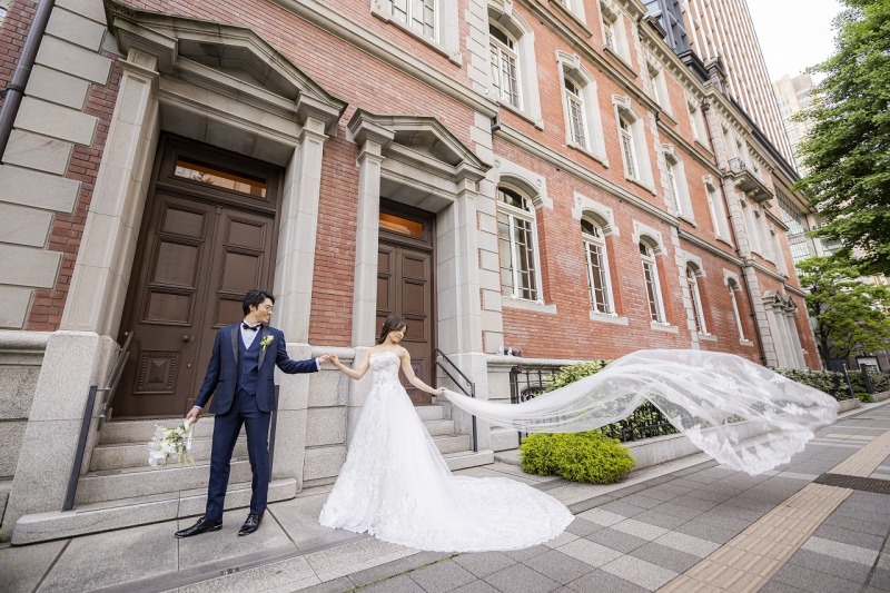 三菱一号館でベールのショット