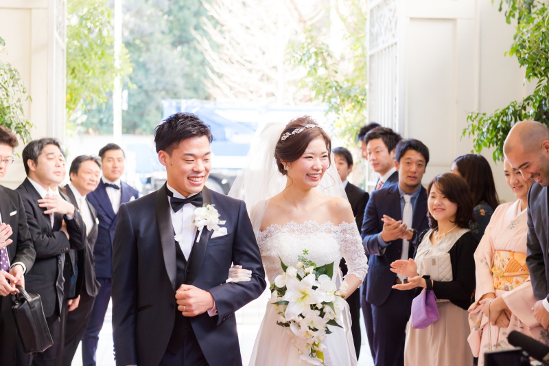 フラワーシャワー！！