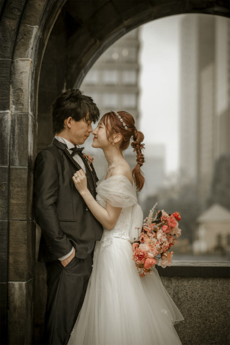 愛が溢れるお鼻こつんポーズ♪