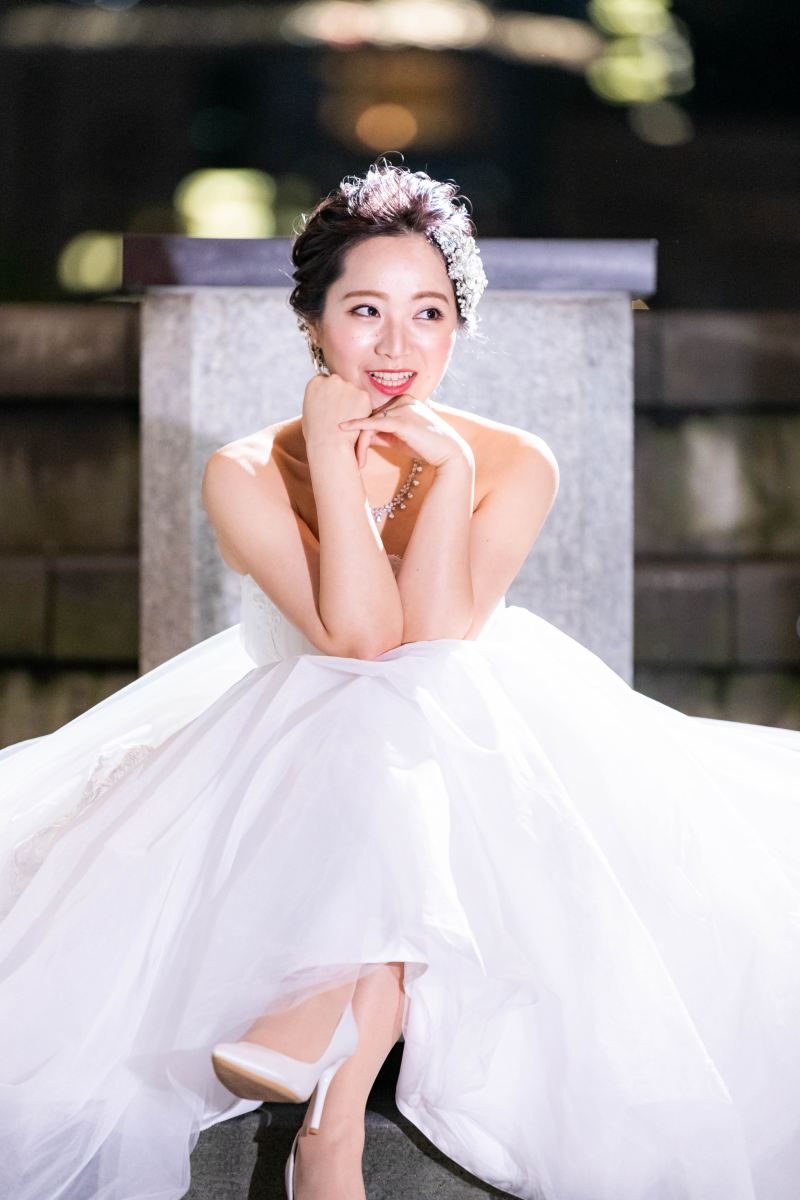 目線の先には☆