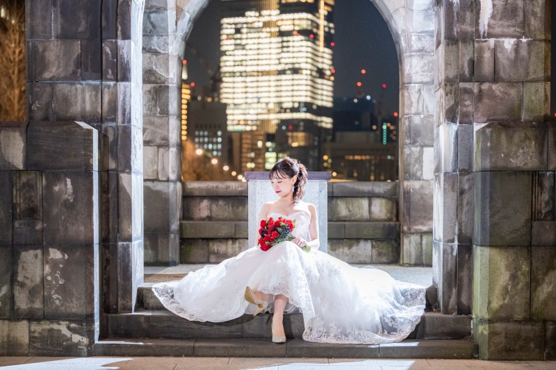 お座りショット