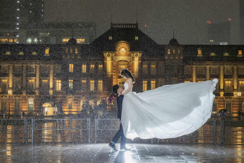 雨の日もおふたりらしく