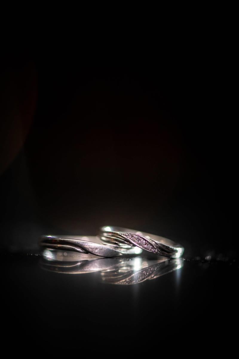 指輪も忘れずに☆