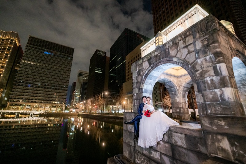 大迫力の東京の夜景と