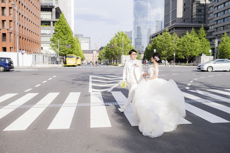 横断歩道ショット