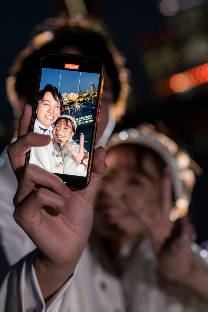 自撮りもキラキラに！