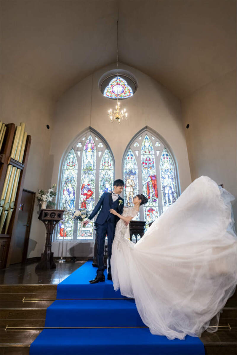 チャペルで二人だけの特別な日を