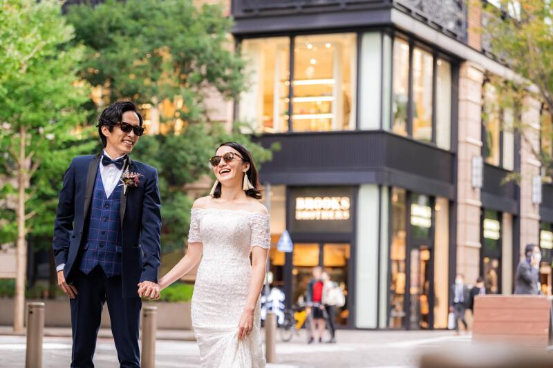 丸の内仲通りロケーション♪