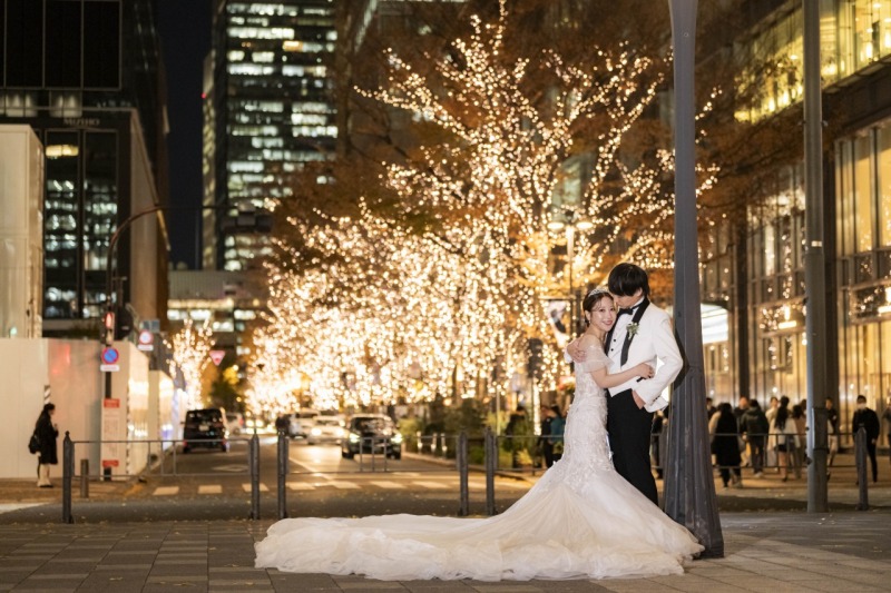 最後はキラキラの…