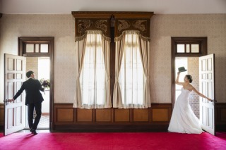 気品あふれる重要文化財の西洋館で貸し切り前撮りフォト！