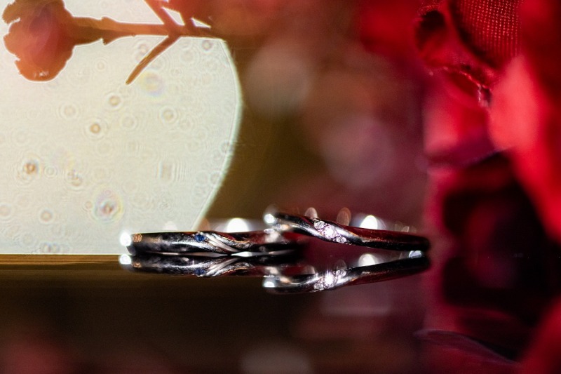 指輪ショット☆