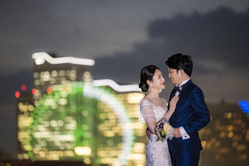 大観覧車とお二人♡