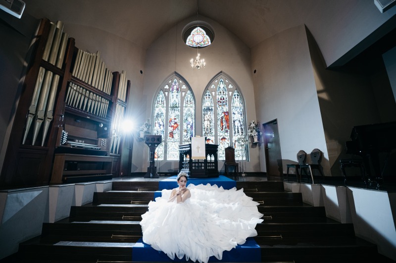 お座りショット♡