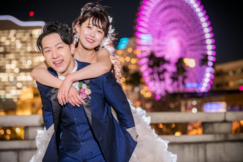 おんぶショット☆