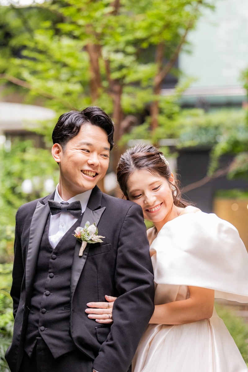 寄り添うおふたり♡