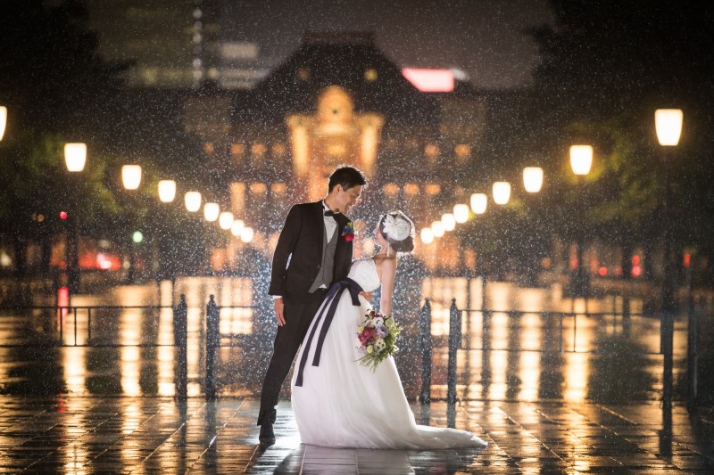 アメニモマケズ/東京駅フォトウエディング