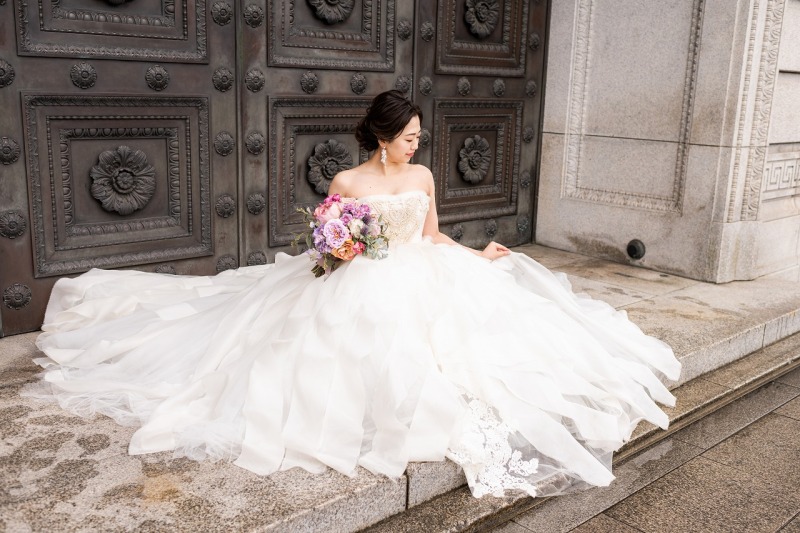 お座りショット☆