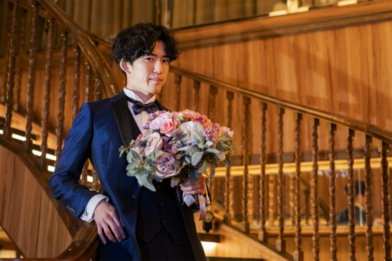 新郎様のソロショット