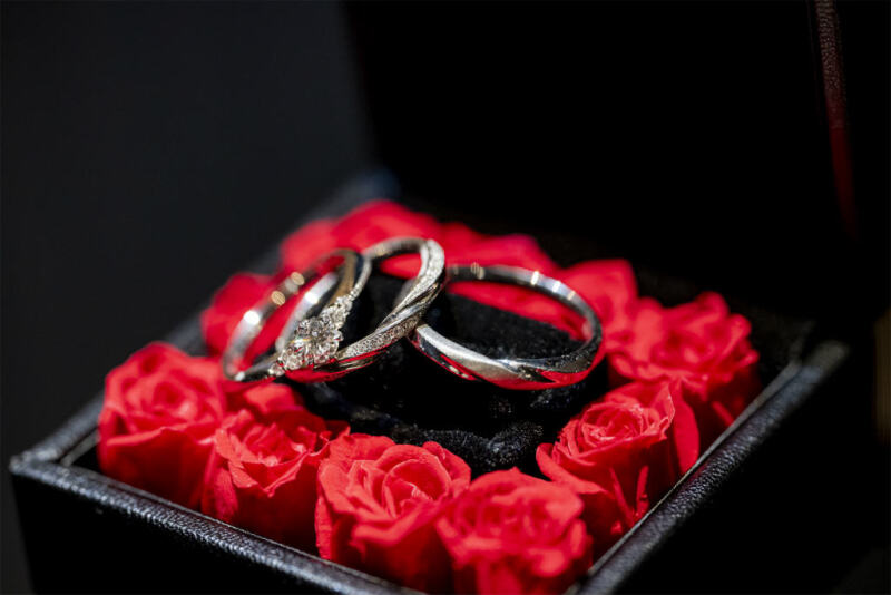 お小物ショットで永遠の輝きを…