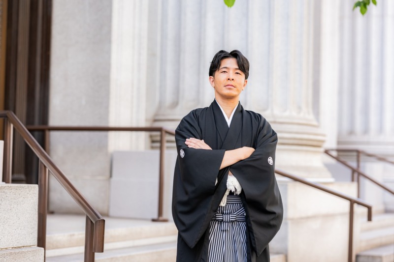 ご新郎様のソロショット