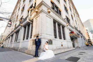 銀座、日本橋で華やかな前撮りのお写真を！