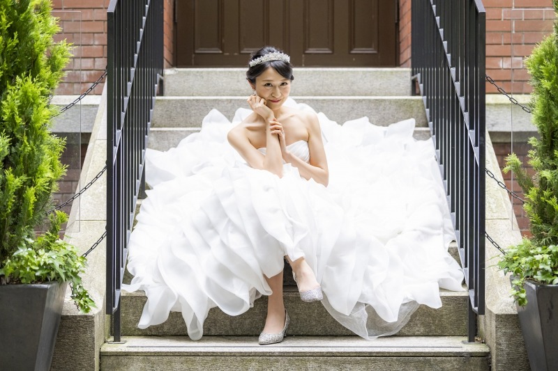 お座りショット☆