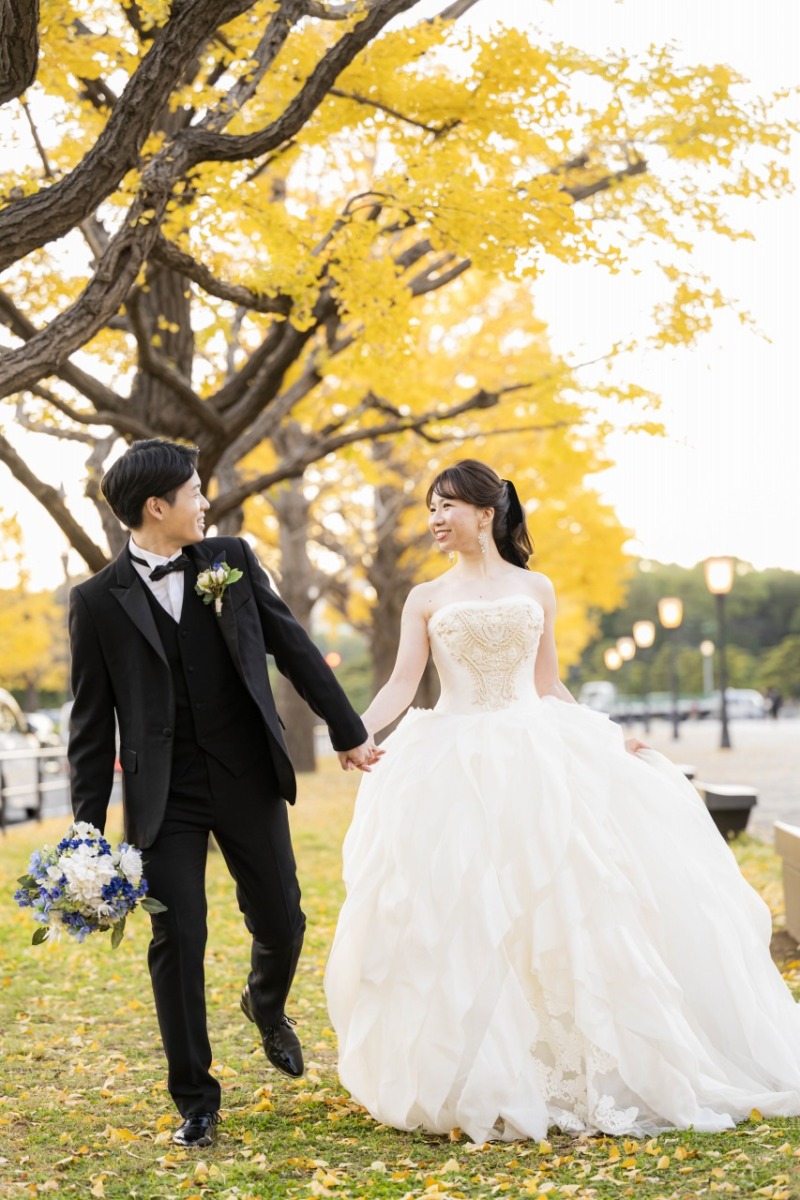 行幸通りのイチョウ並木