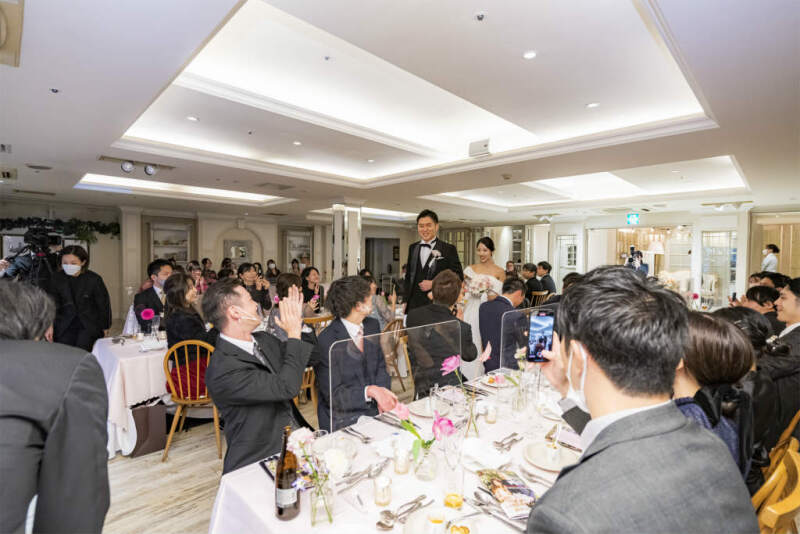 披露宴スタート