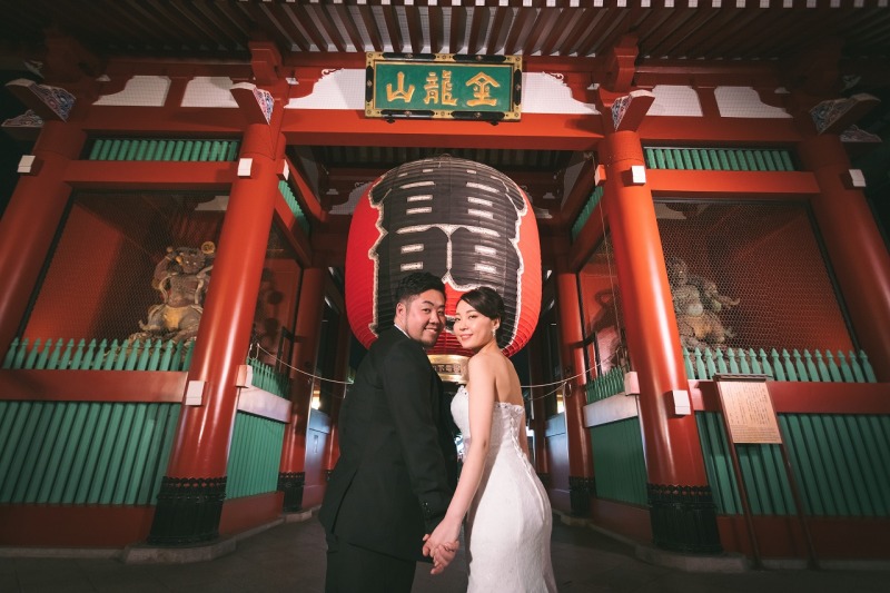 浅草観光ウェディング☆