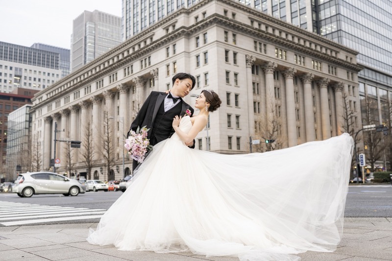 トレーンをファサッ☆