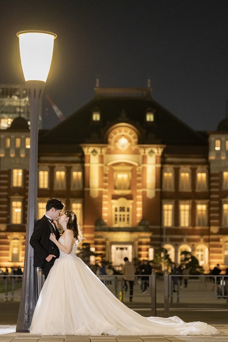 東京駅でロマンチックな瞬間を♡