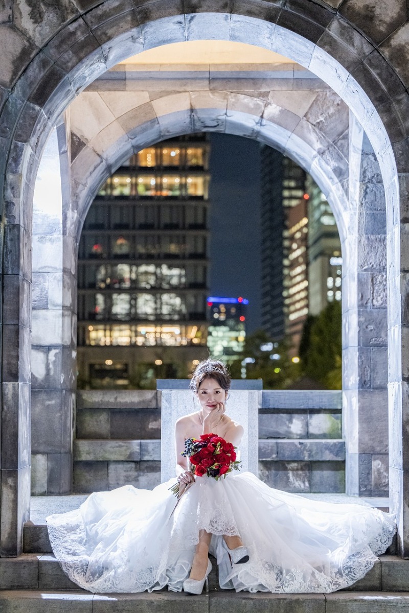 お座りショット