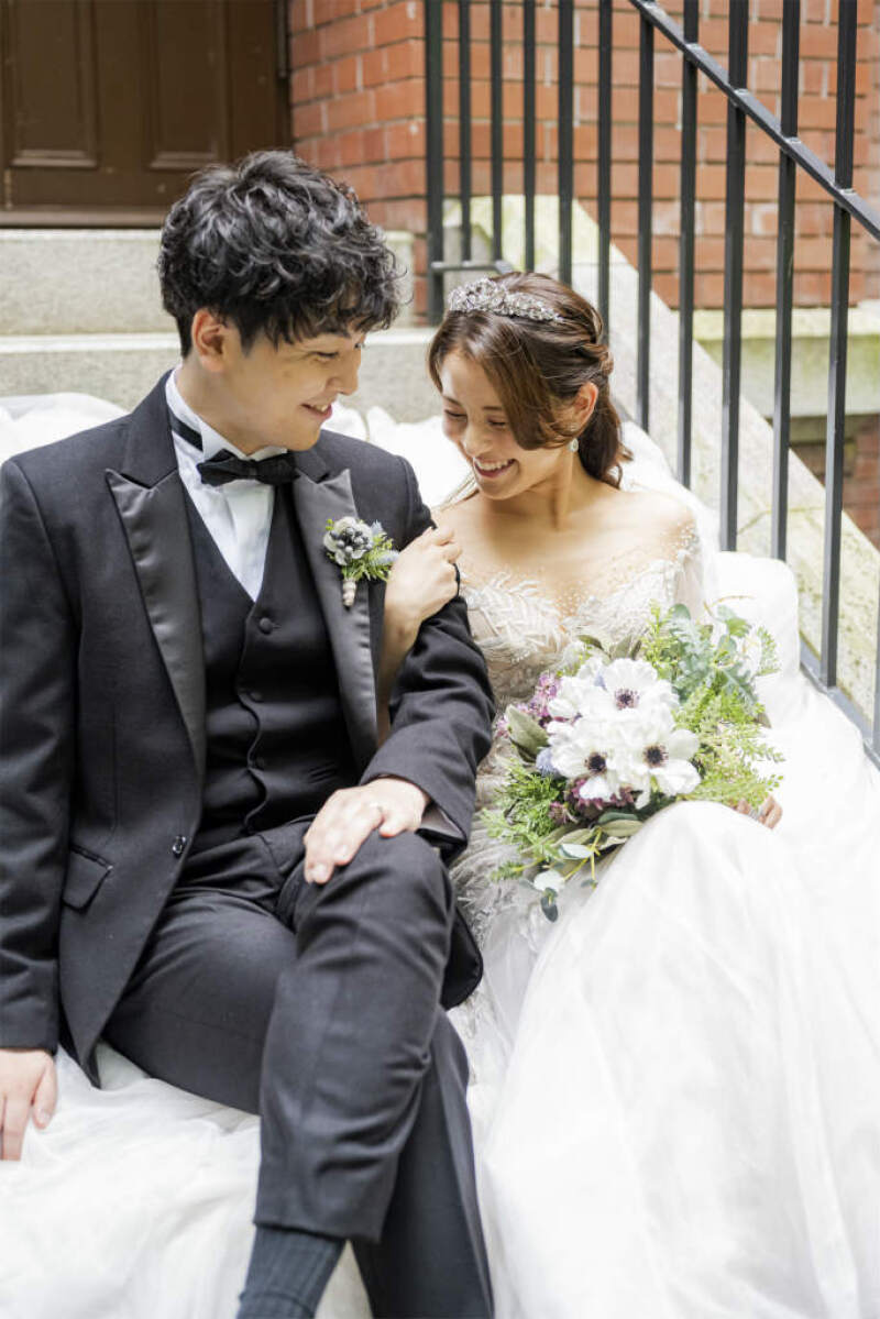 おふたりで肩を並べて