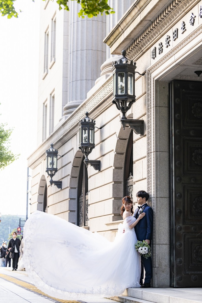 明治安田生命ビルでトレーンをファサッ☆