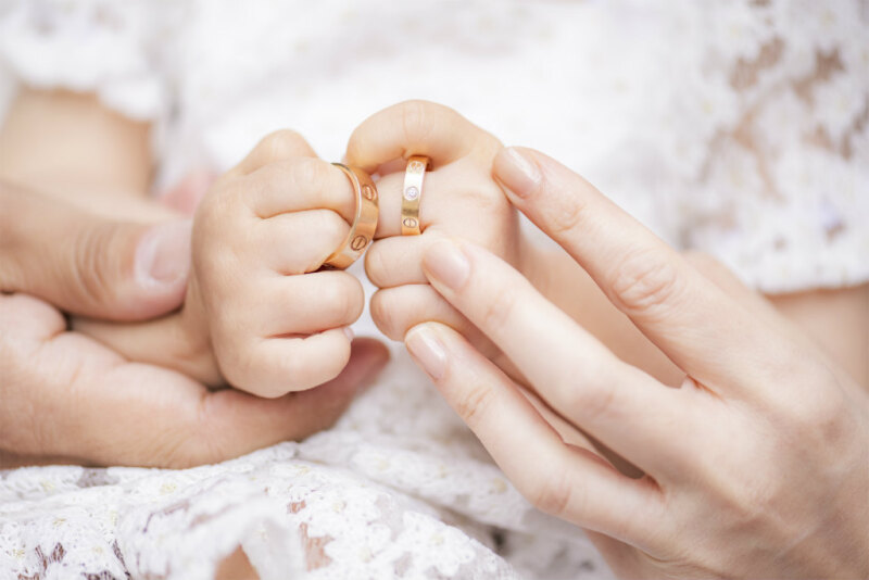 大切なご家族と、リングのショットを♡