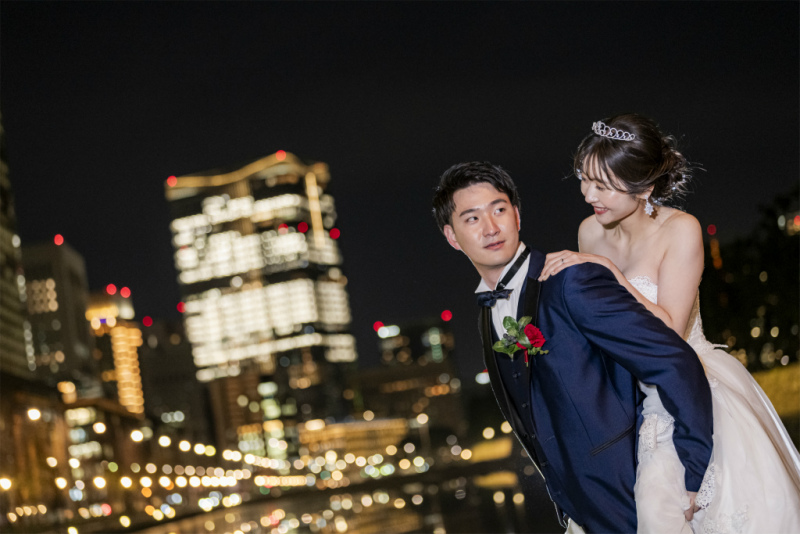 おんぶショット