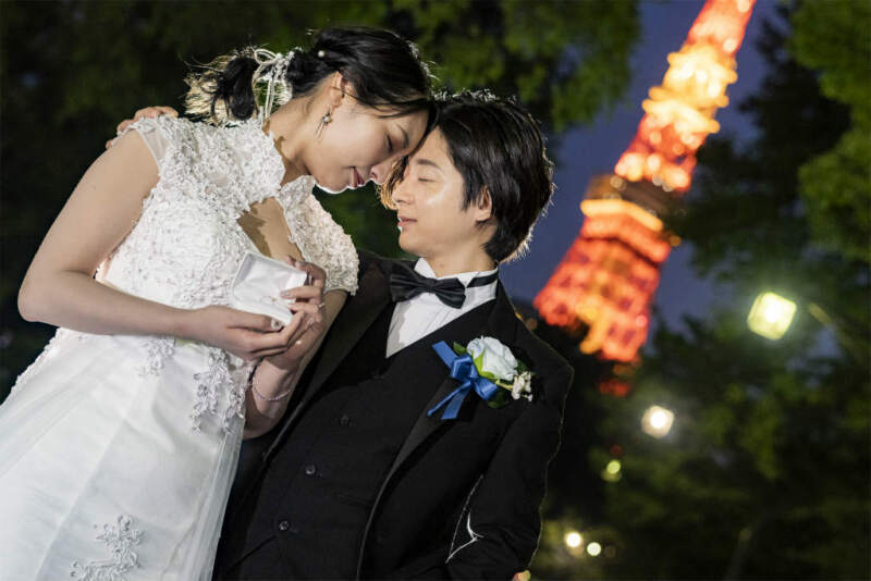 おでここつんショット