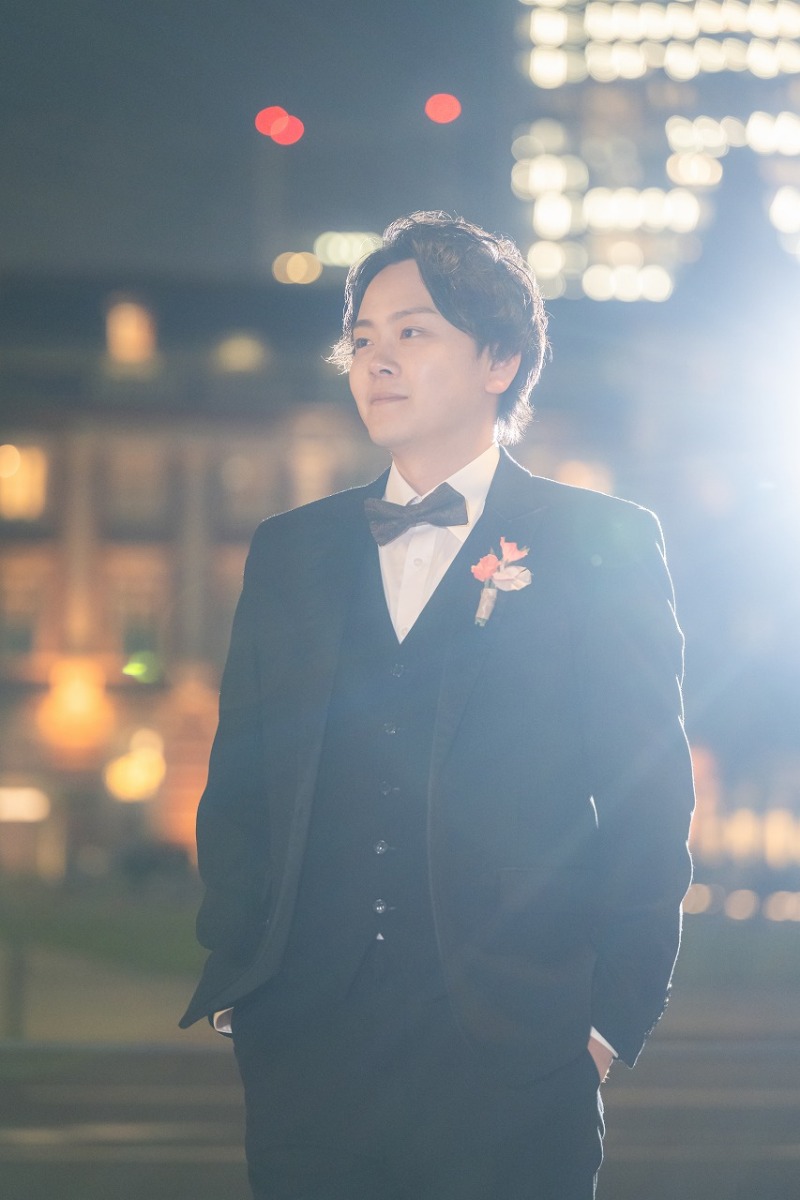 やわらかな光で残すナイトポートレート