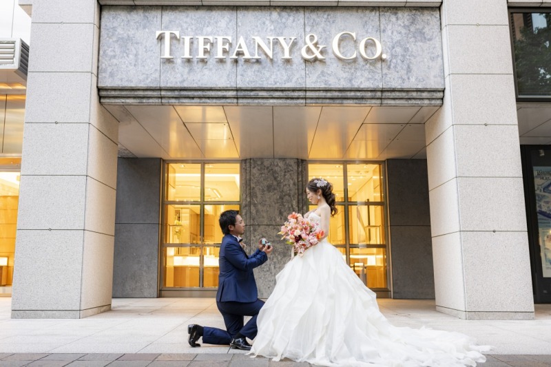東京駅周辺で優雅なフォトウェディング！