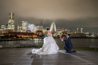 横浜ロケーションで華麗な前撮りを！