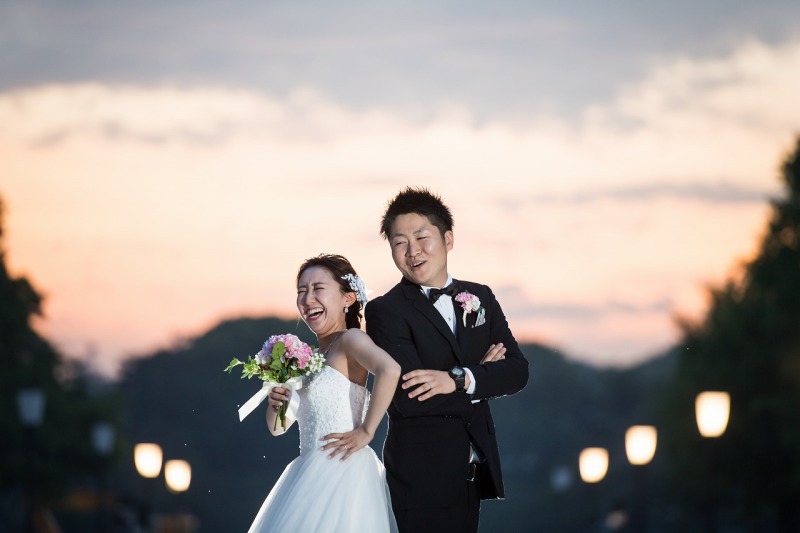 マジックアワーも楽しく撮影♪