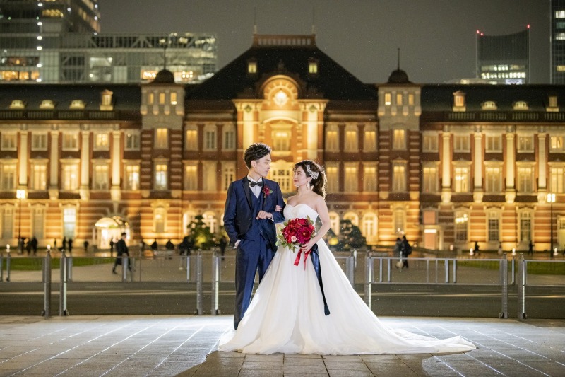 東京駅で王道のセンターショット！
