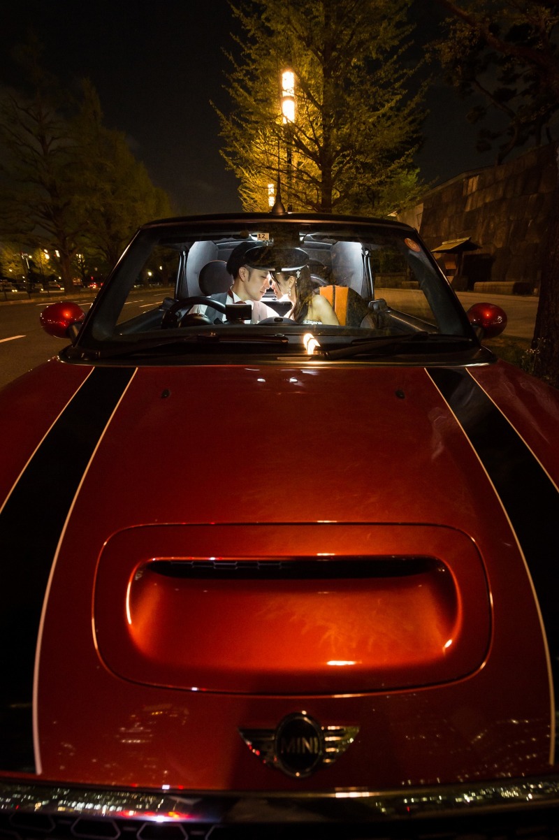 車内でもナイトフォト!