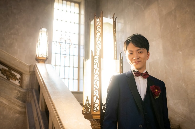 ご新郎様ソロショット☆