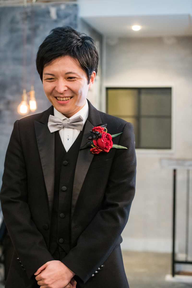 ドキドキのご新郎様☆