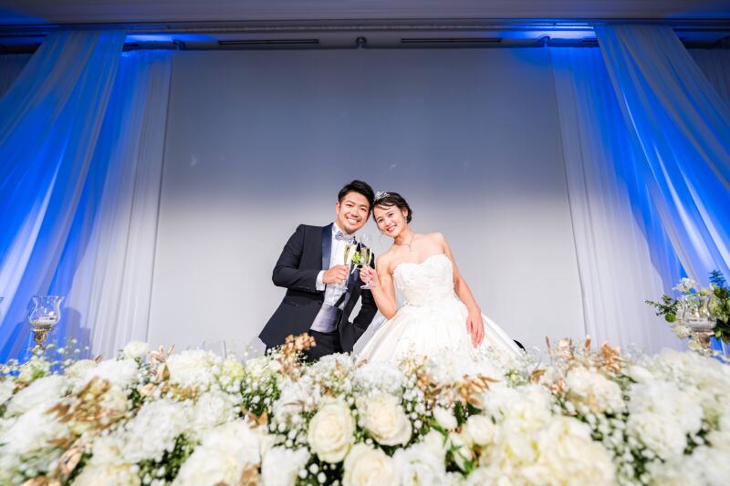 披露宴スタート！