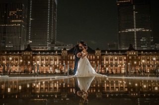 光が集う東京駅とイルミネーション