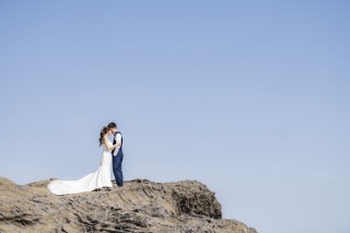 城ヶ島でのウェディングフォト♡