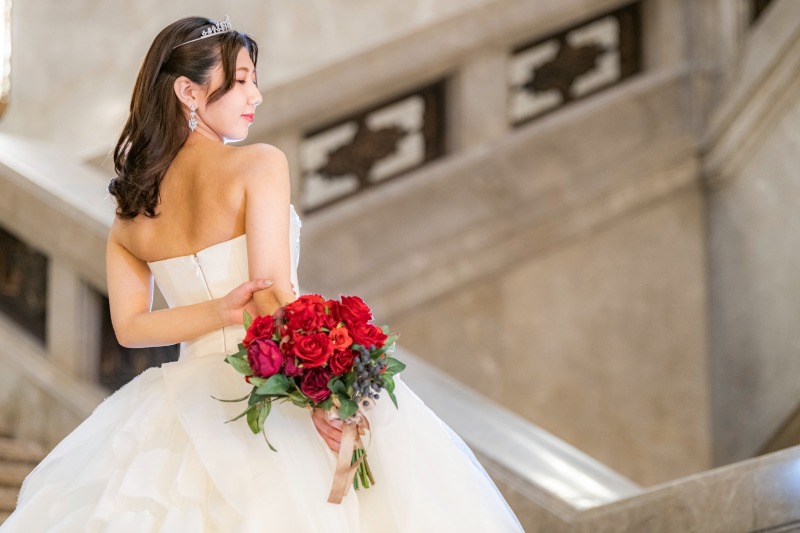 振り向きショット